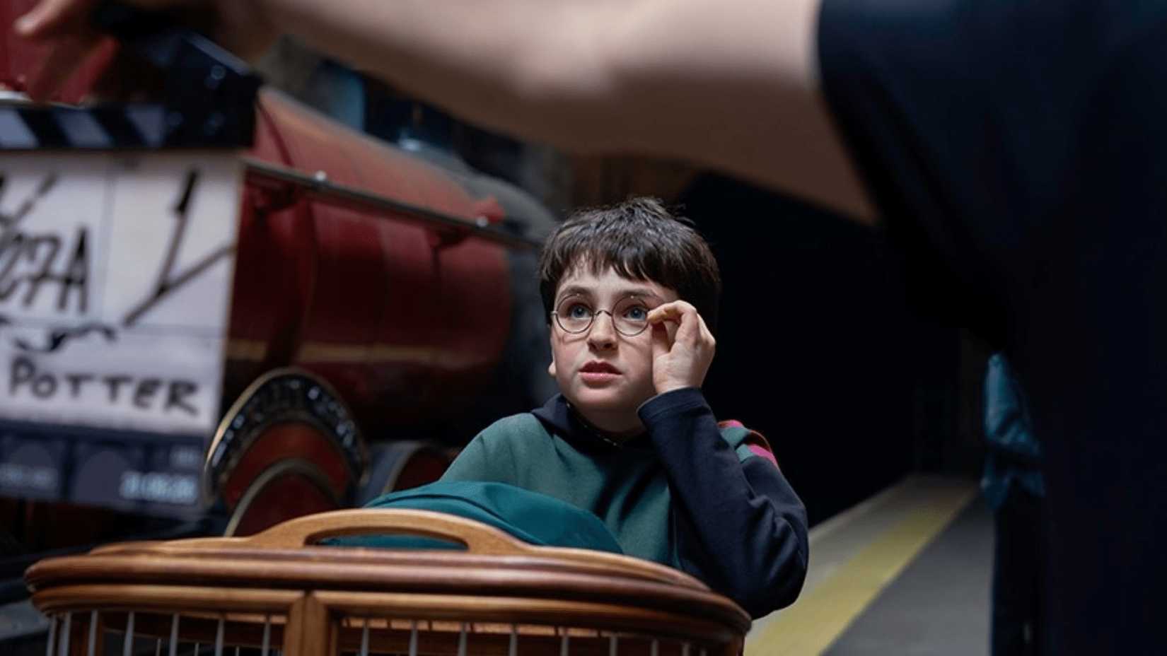The new young cast members are introduced through screen test footage and behind-the-scenes moments