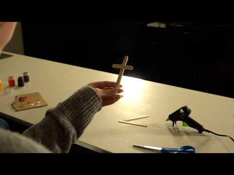 Behind-the-scenes footage showing wand magic practical effects