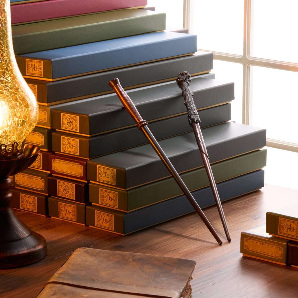 The Noble Collection's workshop showcasing their craftsmanship process